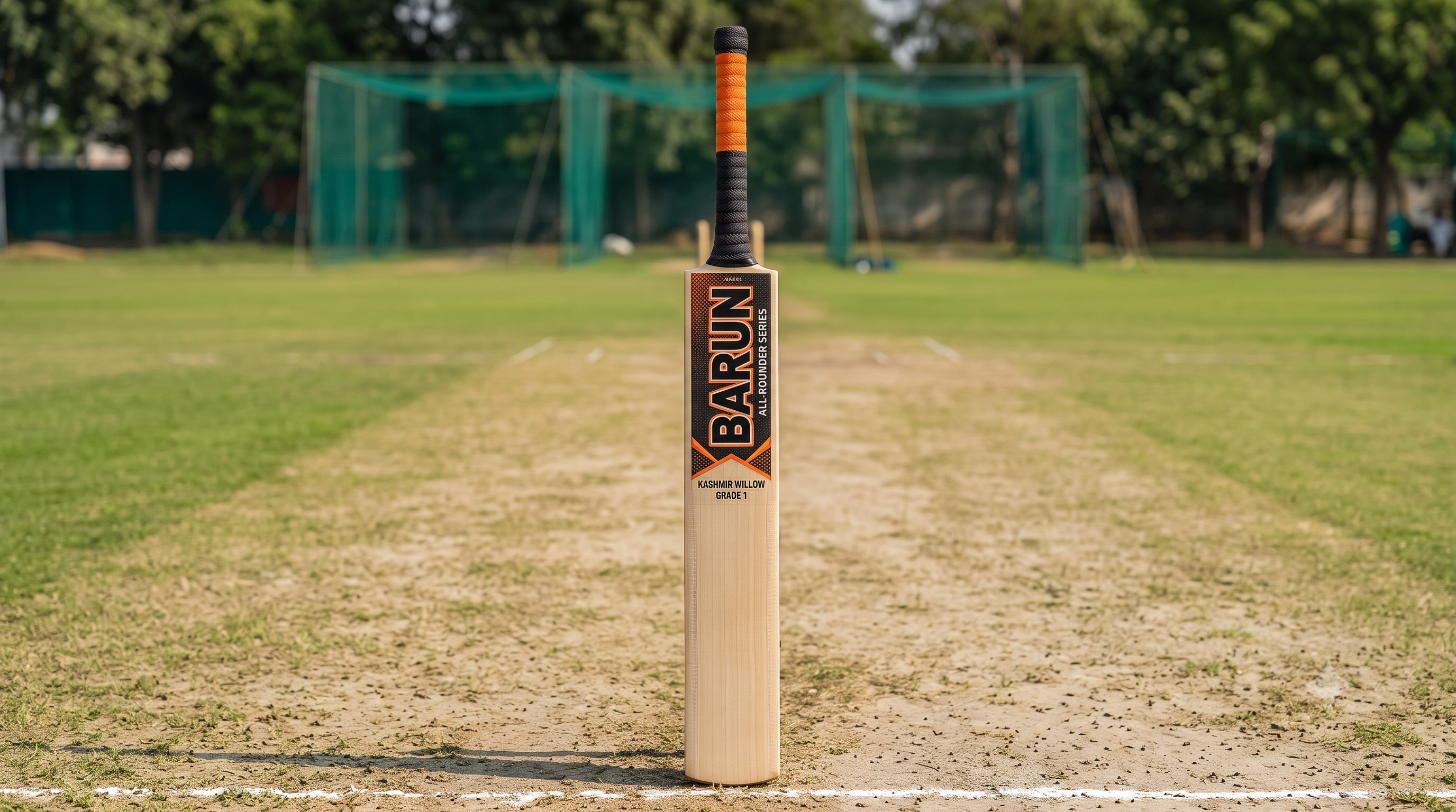 Barun Kashmir Willow Cricket Bat – All-Rounder Series