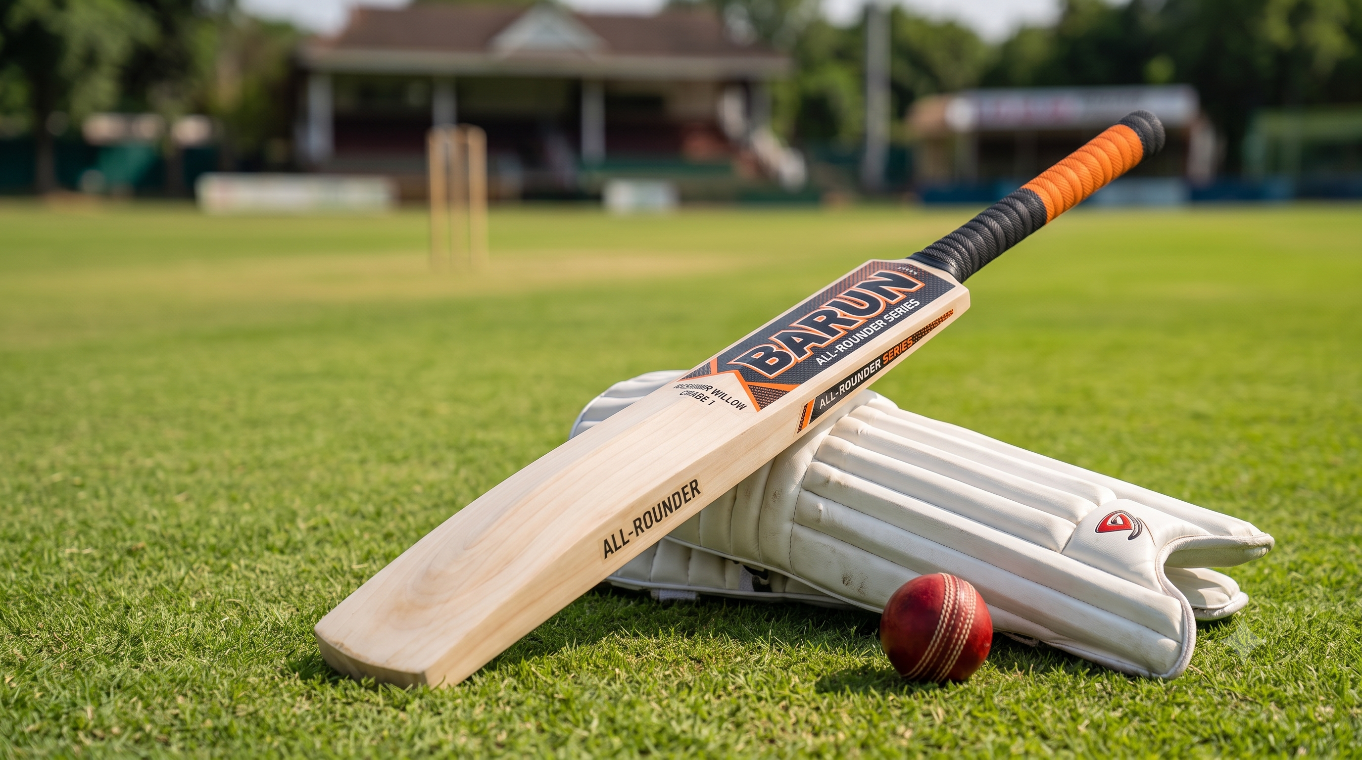 Barun Kashmir Willow Cricket Bat – All-Rounder Series