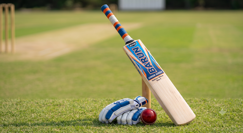 Barun Kashmir Willow Cricket Bat – Junior Series